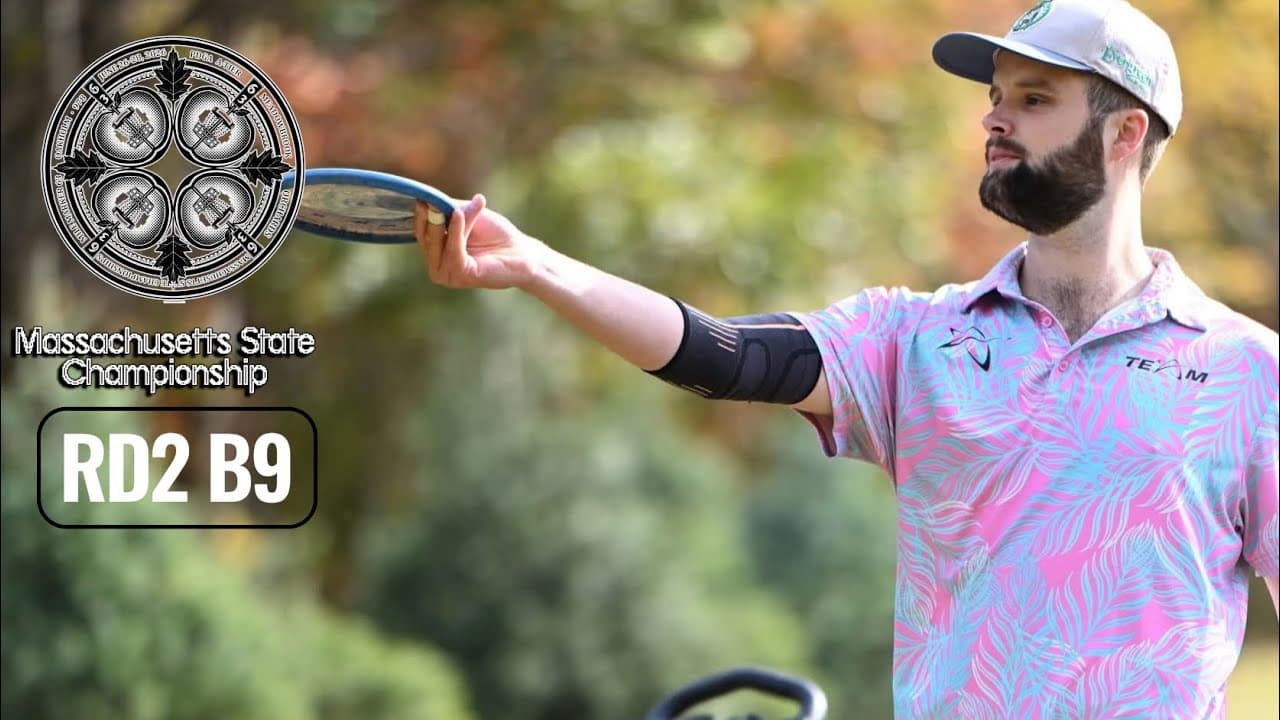 2026 Massachusetts State Championship MPO Lead Card | Etter, Mahoney, Capaccioli, O. Hess | R2B9
