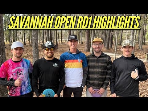 Savannah Open RD1 Highlights with GMT Player Jamie Kiep, J.Rye, S. Smith, J. McDonald, T. Wambeke