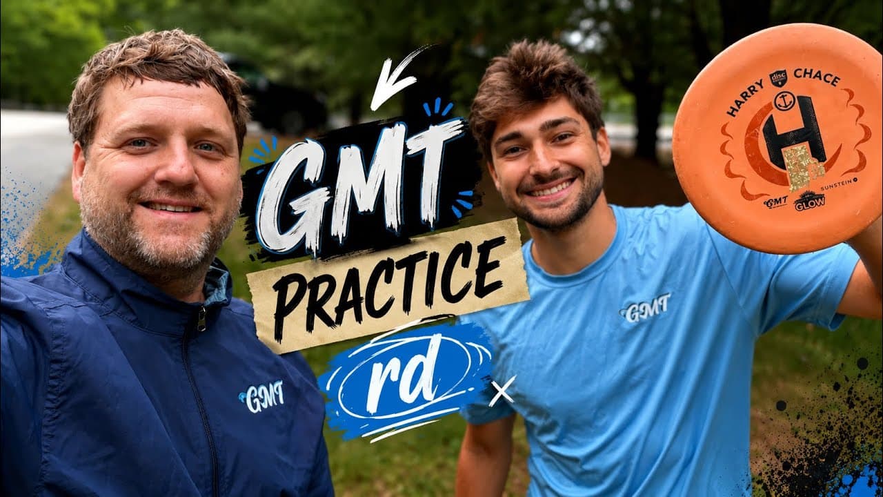 TD Harry Chace and Raivis Markons-Craig (Team GMT) Prepare for Rhode Island DG Championships