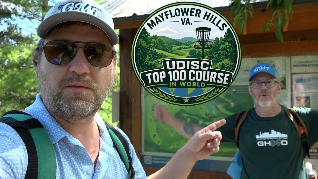 Team GMT Visits Mayflower Hills, Roanoke, VA Doubles Highlights - Top 100 Course in World (#96)